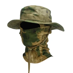 Wide Brim Sun Hat w/Balaclava