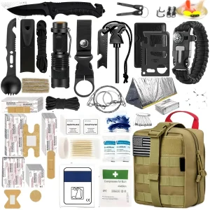 Professional Survival Gear Set 258-Piece